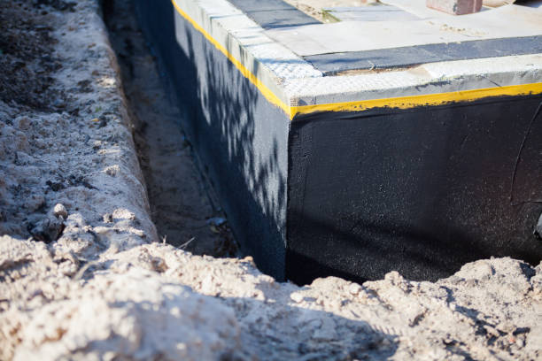 Residential Waterproofing installation at a Passaic, NJ home by SJ Waterproofing Pros